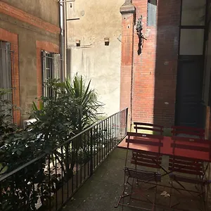 Le Toulousain 001 - Calme En Rez-de-chaussee Avec Terrasse - Hypercentre, Quartier Jeanne D'arc Appartement